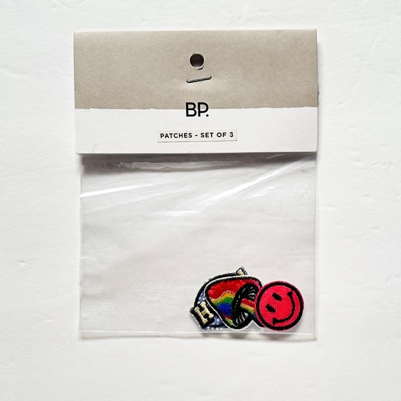 BP Nordstrom Assorted 3-Pack Expression Iron On Patches - Picture 5 of 6